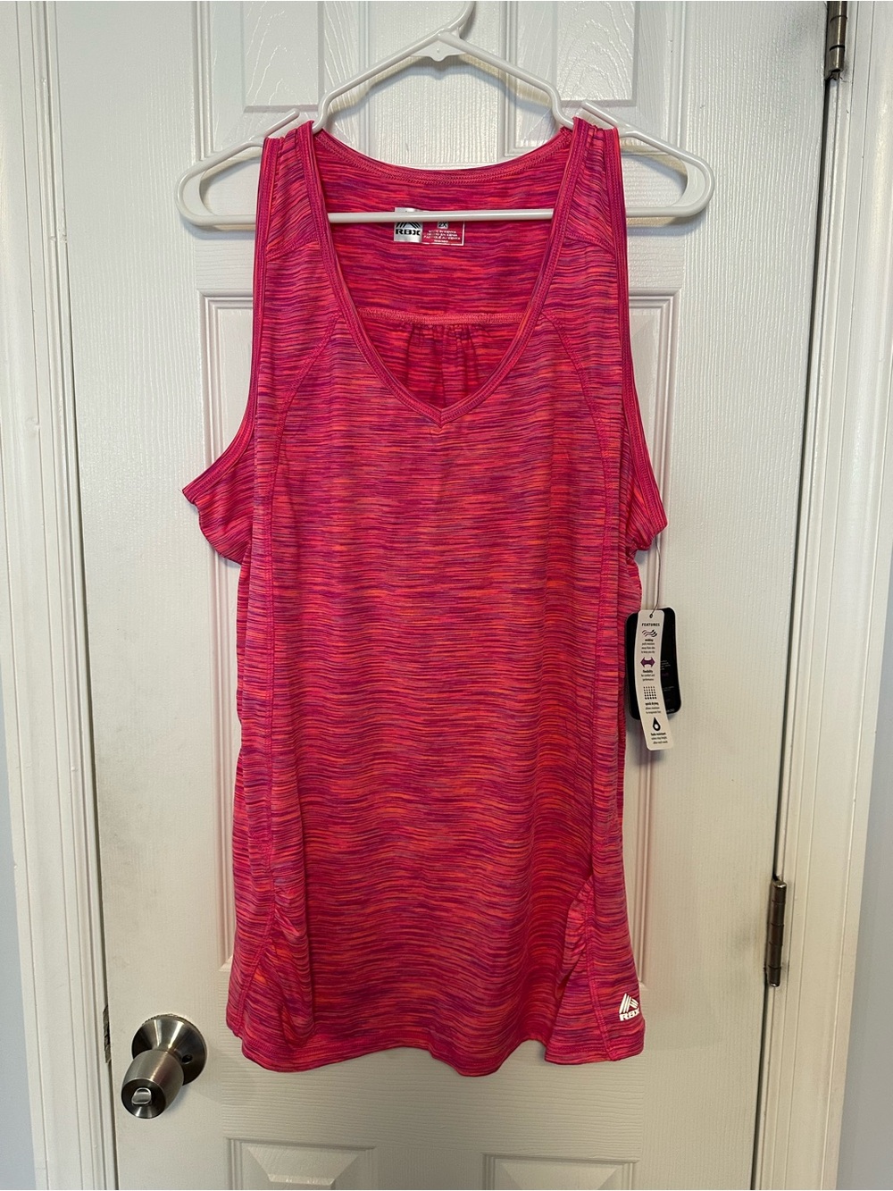 RBX Hot Pink Tank Top 2X NWT